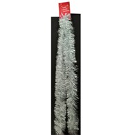 Łańcuch choinkowy 7cm/2m biały-opalizujący