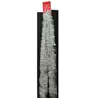 Łańcuch choinkowy 7cm/2m biały-opalizujący