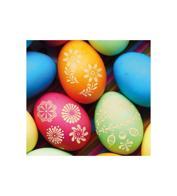 Zestaw barwników + 2 arkusze naklejek na kraszanki