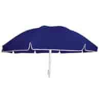 Parasol polyester tkanina 240cm, 8 drutów, łamany, granatowy