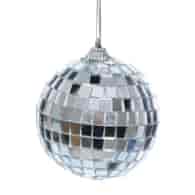 Bombka z efektem DISCO, 6cm, srebrny