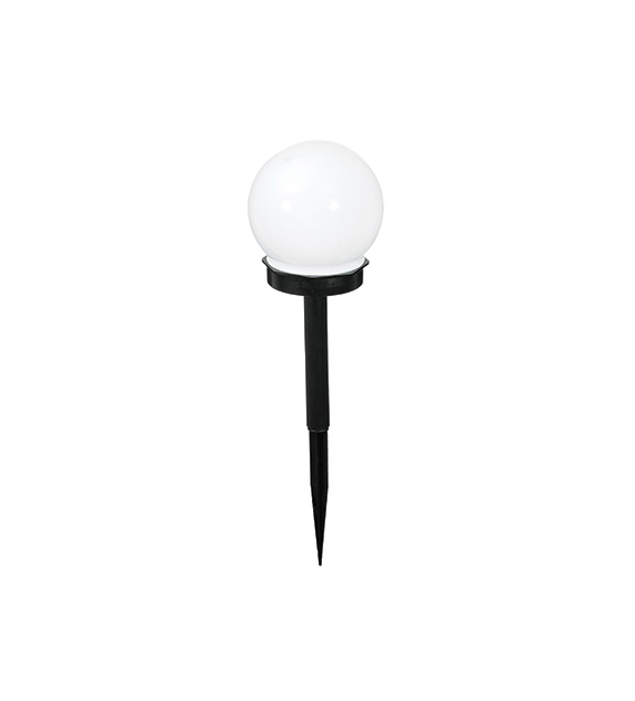 Lampa solarna kula, 1LED, z.biały, 34x10x10cm