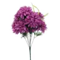 Bukiet 11 chryzantem, 57cm, fioletowy