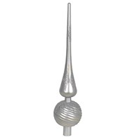 Czub plastikowy dekorowany brokatem 30cm