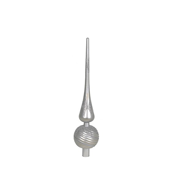 Czub plastikowy dekorowany brokatem 30cm