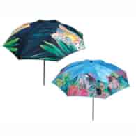 Parasol tkanina 180cm polyester motywy ZEBRA, TYGRYS