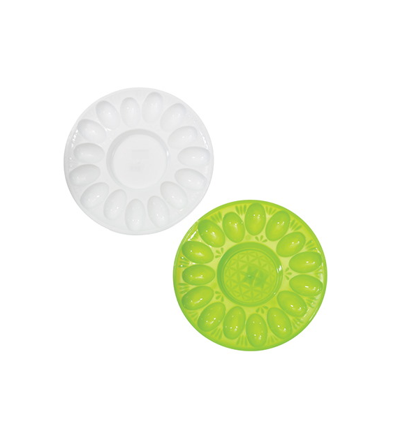 Talerz plastikowy na jajka 30cm