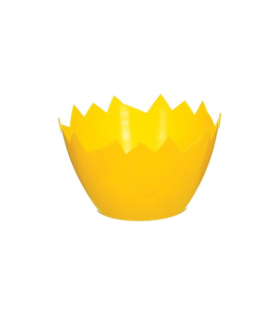 Pojemnik 12cm na rzeżuchę plastikowy - zestaw 2szt.wykończenie błysk