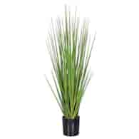 Trawa z plastikową doniczką, 68cm, zielony