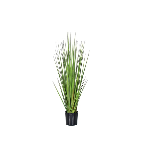 Trawa z plastikową doniczką, 68cm, zielony