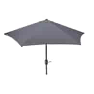Parasol 270cm do zestawu FIESTA tkanina szara