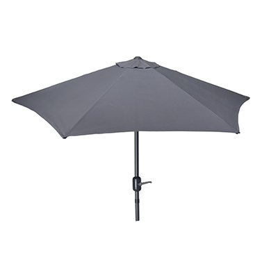 Parasol 270cm do zestawu FIESTA tkanina szara