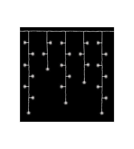 Kurtyna sople 200LED, kolor światła ciepły biały, sieciowa, zewnętrzna