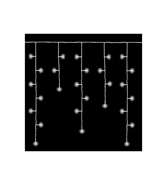 Kurtyna sople 400LED, kolor światła zimny biały, sieciowa, zewnętrzna