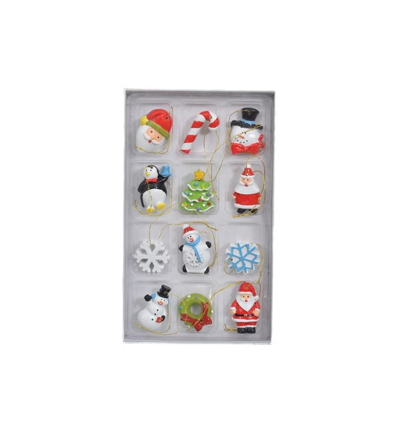 4cm figurki z poliryzenu 12 pcs