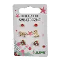 Kolczyki świąteczne 3set