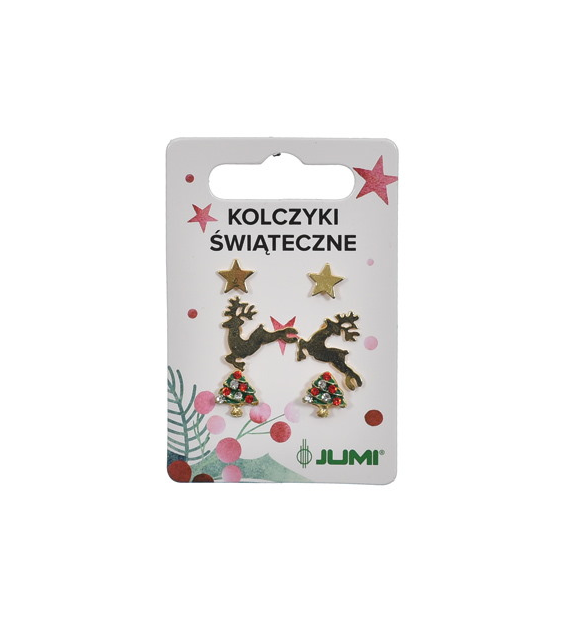 Kolczyki świąteczne 3set