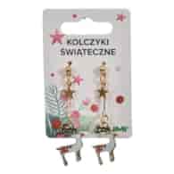 Kolczyki świąteczne 1zestaw