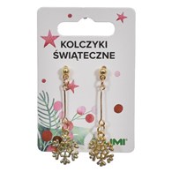 Kolczyki świąteczne 1set