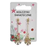 Kolczyki świąteczne 1set