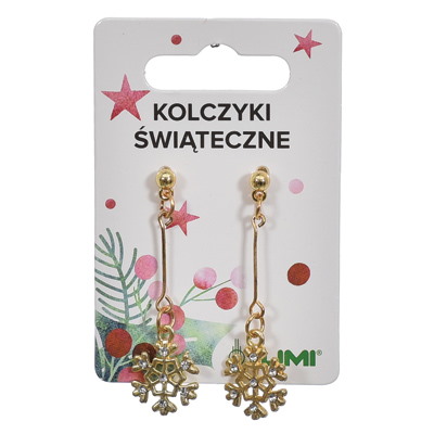 Kolczyki świąteczne 1set