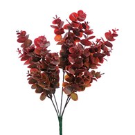 Gałązka eukaliptusa, 30cm, bordowy