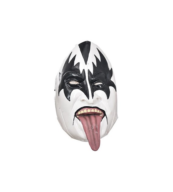 Maska wzorowana na  KISS demon rozmiar dorosły z vinylu