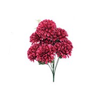 Bukiet 9 chryzantem, 55cm, herbaciany