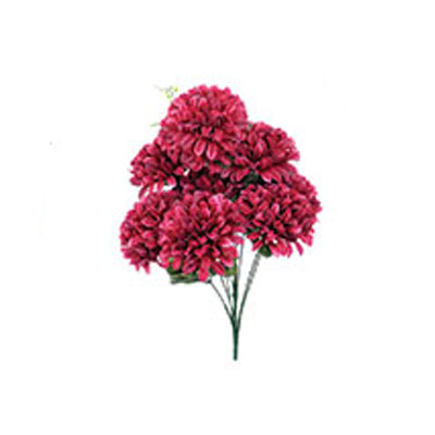 Bukiet 9 chryzantem, 55cm, herbaciany