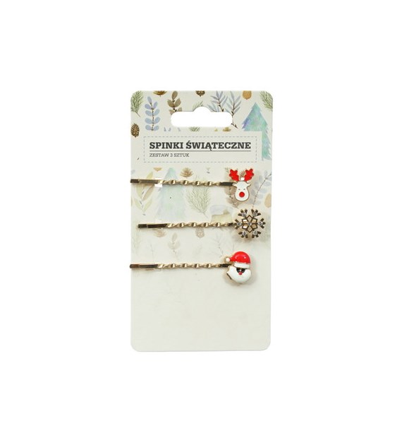Wsuwki świąteczne- zestaw 3szt.