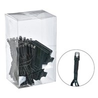 Lampki 100LED, zimny biały, na baterie 3xAA, zew.