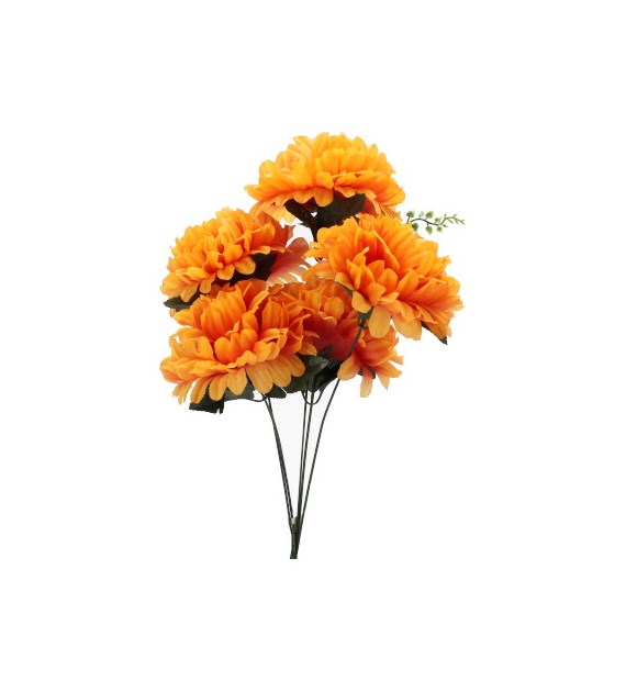 Bukiet 5 chryzantem, 53cm, herbaciany