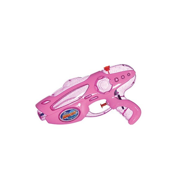 Pistolet na wodę ze zbiornikiem 400ml; różowy