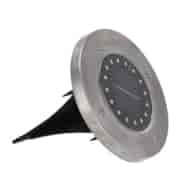 Zest. 4lamp solarnych chodnikowych, 16LED z.biały, śr. 11,5cm