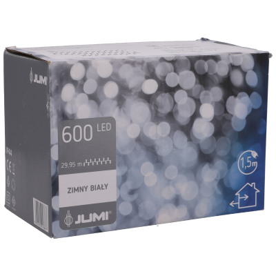 Lampki 600 LED Zewnętrzne