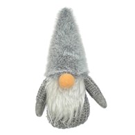 Skrzat z materiału, 20 cm, szary, do postawienia