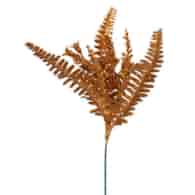 Gałązka z brokatem, 27 cm, złota