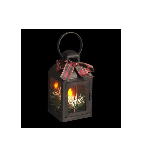 Latarenka LED czarna, 21 cm, 3xAAA (brak), wew.