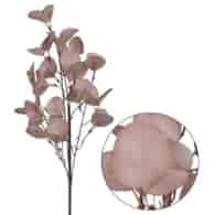 Gałązka eukaliptusa 45cm, jasny róż