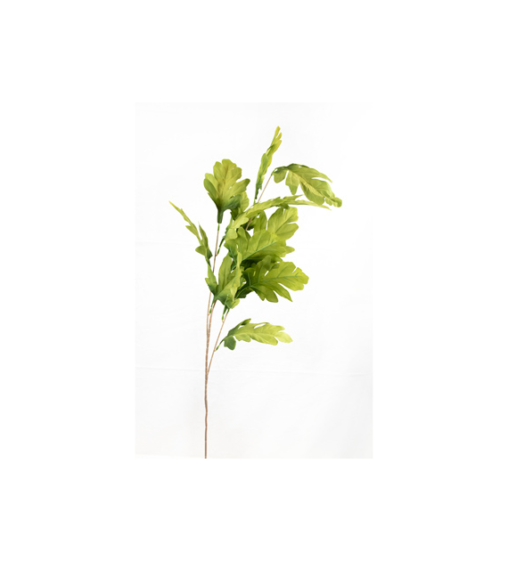 Gałązka liści ozdobnych cieniowanych; 107cm, ziel
