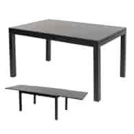 Stół aluminiowy z rozkładanym blatem 160/240x90x75cm/h