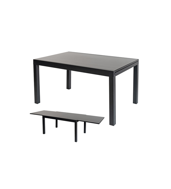 Stół aluminiowy z rozkładanym blatem 160/240x90x75cm/h