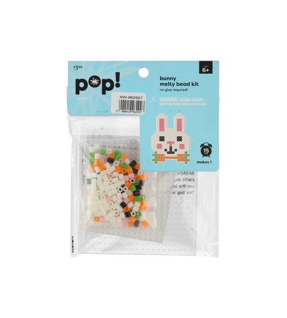 Zestaw kreatywny - szablon + koraliki do sprasowania