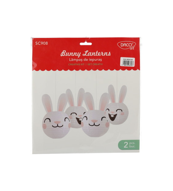 Lampiony - zajączki 2 szt