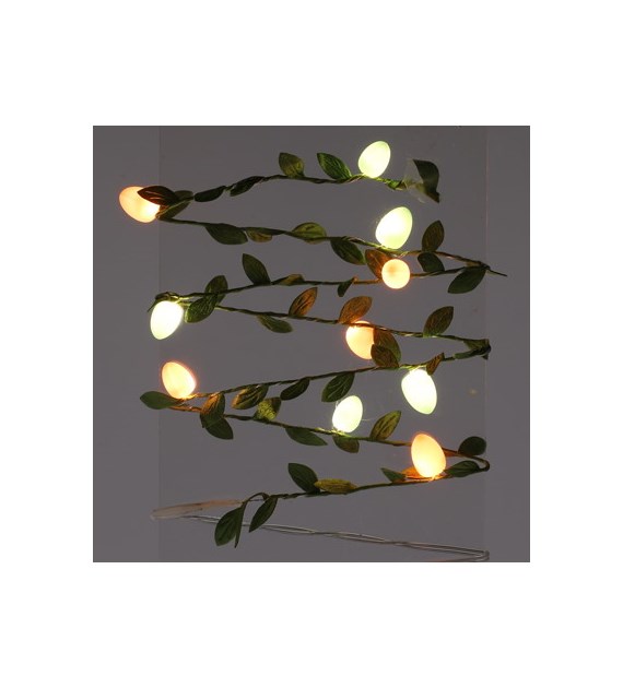 Copper wire z mini LED 10L z jajkami