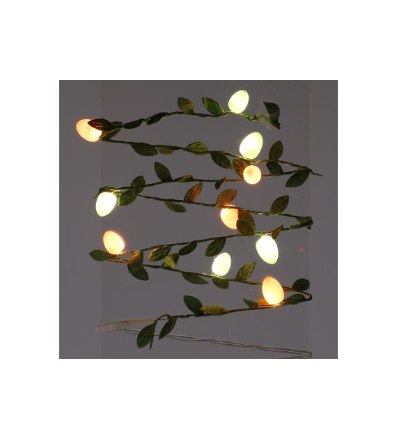 Copper wire z mini LED 10L z jajkami