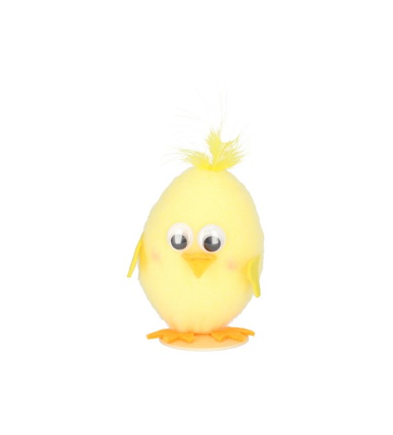 Kurczak materiałowy wys. 9 cm mix wzorów