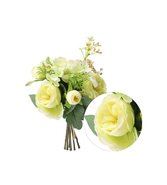 Bukiet mieszany, 30cm, j. żółty