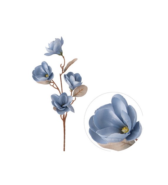 Gałązka magnolii,  82cm, nieb