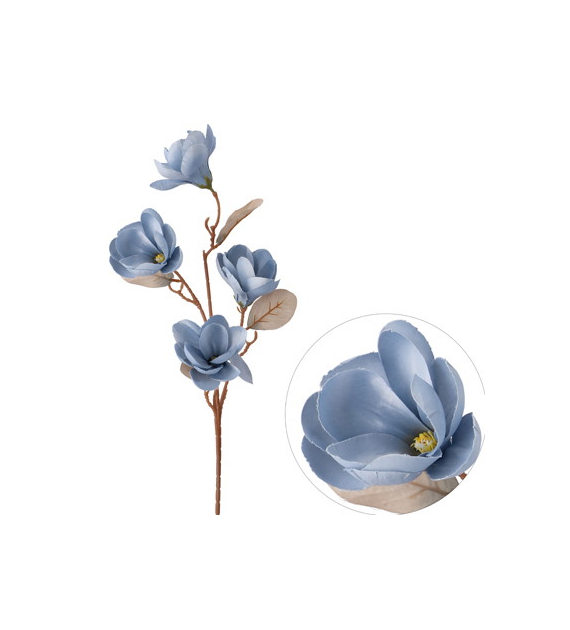 Gałązka magnolii,  82cm, nieb